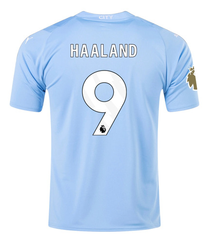Camiseta Haaland #9 Manchester City 2024 Titular