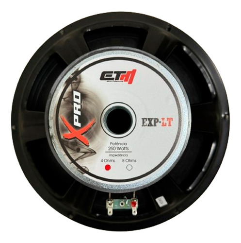 Kit 3 Médio Grave Etm 12 Pol Cone Seco 250w Rms Profissional