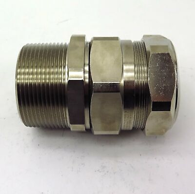 Cmp Appelton Cable Gland 63 C2kx 2-1/2  Npt Brass Nickel Ttm