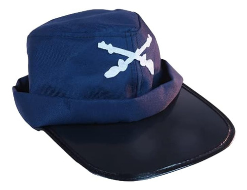 Gorra Soldado Guerra Civil Kepi Azul Talla Unica Con Broches