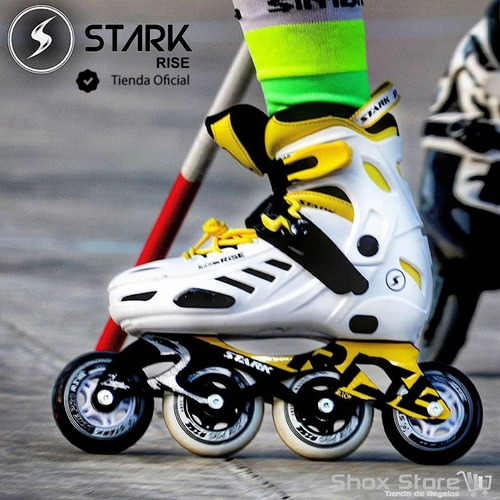 Imagen 4 de 10 de Rollers Stark Rise Extensible Abec 13 Rueda 80 Mm Palermo