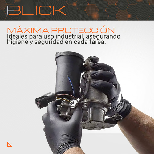 Pack de 1000 Piezas de Guantes Desechables Vinilo Negro Sin Látex Multiusos Blick Talla Mediano