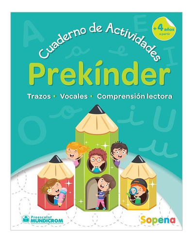 Cuaderno De Actividades Prekinder