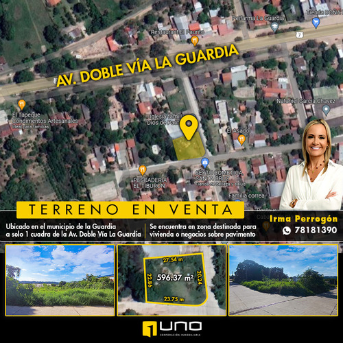 Imagen 1 de 7 de Terreno En Venta En La Guardia