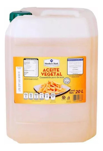 Aceite Vegetal Members Mark 20 Litros
