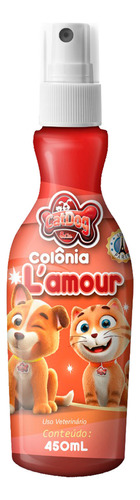 Perfume Deo Colonia Lamour Catdog Cães Gatos 450ml Pet Shop