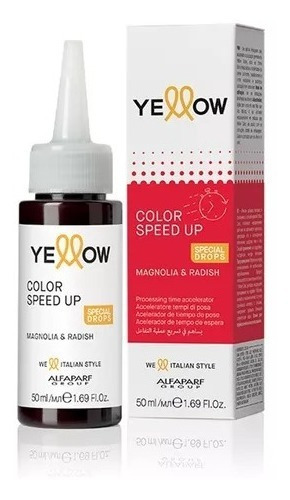 Acelerador de tintado Yellow Color Speed Up de 50 ml