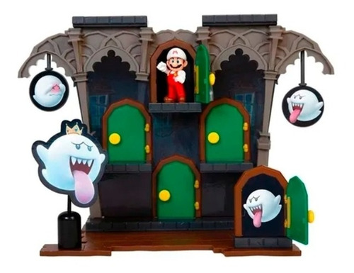 Figura Nintendo Super Mario Bros Playset Deluxe Boo Mansion