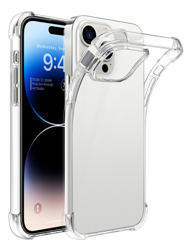 Carcasa Transparente Reforzada Para iPhone Varios Modelos