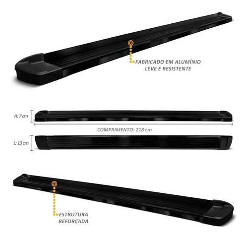 Imagen 5 de 6 de Estribos De Aluminio Oferta Lanzamiento,vw Amarok