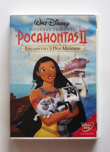 Pelicula Pocahontas Ii Encuentro De Dos Mundos - Dvd Video