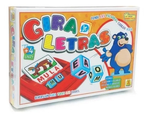 Juego Didáctico Gira Letras Jr Implas E.full