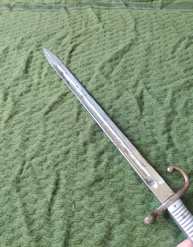 Bayoneta Mauser Argentino 1891, Numeración Coincidente H5170 Gris (Usado)