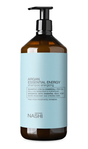 Shampoo Essential Energizante Nashi Argan 1000ml
