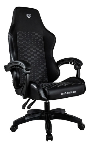 Silla De Escritorio Balam Rush Power Neat Gamer Ergonómica Color Negro Material Del Tapizado Pu