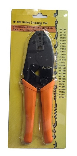 Crimpeadora Coaxial Wireplus Conectores F Rca Bnc