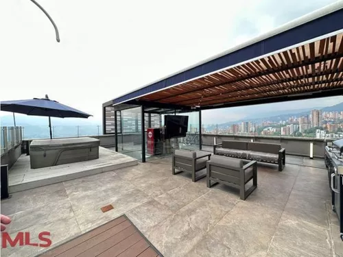 Ph Único En El Poblado Con Terraza Y Jacuzzi(mls#238783)