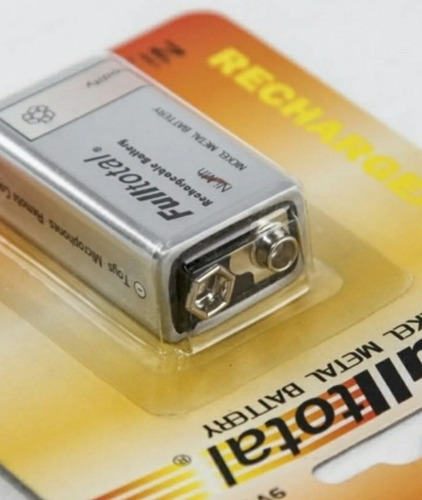 Imagen 6 de 6 de Cargador +2 Baterias 9v Recargables 250ma Carga Micro Usb