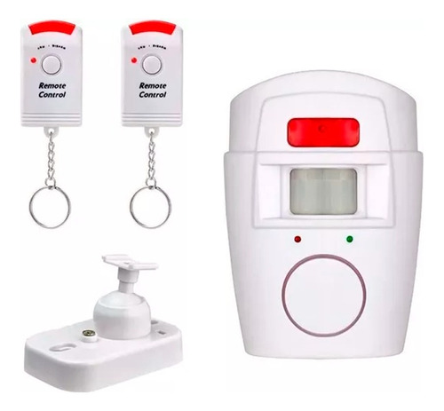 Alarma Infraroja, Detector De Movimiento, Sirena Y Control