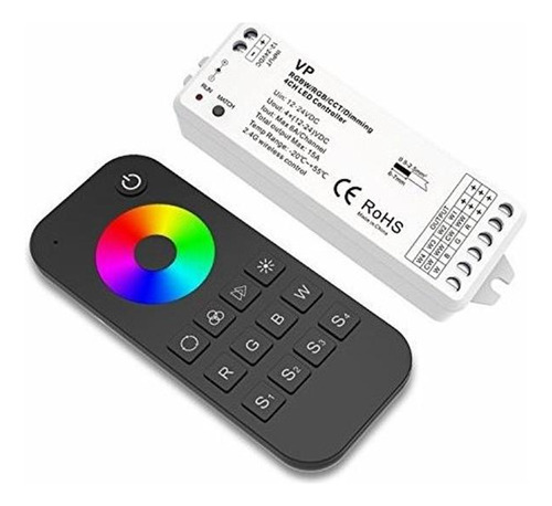 4 Channel Led Rf Controller Rgbw/rgb/cct/dimming Multfunctio