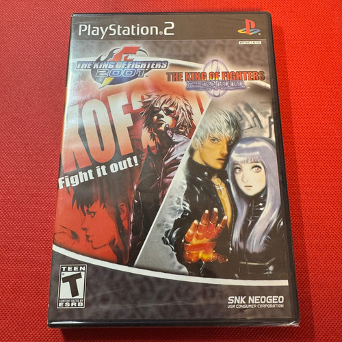 The King Of Fighters 2000/2001 Play Station 2 Ps2 Sellado
