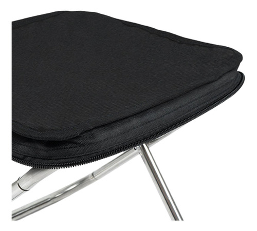 Taburete Plegable Para Acampar Taburete Portátil Azul