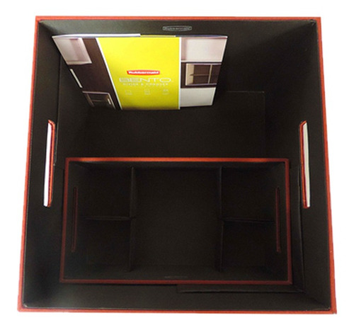 Organizador Rubbermaid Bento, X3, Con Divisiones