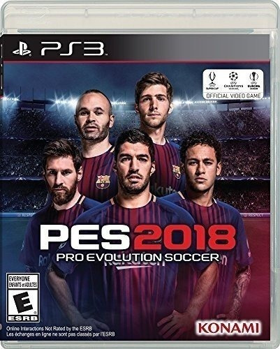 Pro Evolution Soccer 2018  Playstation 3