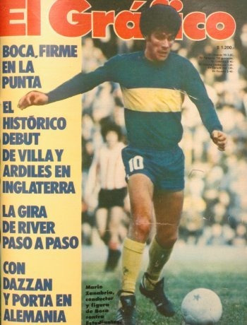 El Grafico 3072 Boca Juniors Mario Sanabria