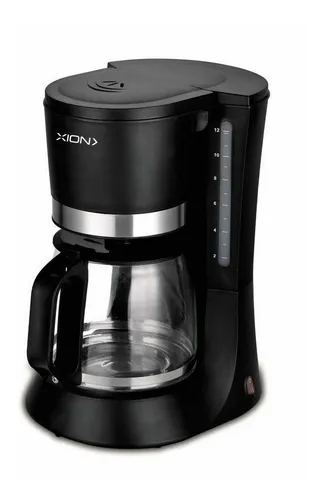Cafetera De Goteo Xion 12 Tazas Color Negro