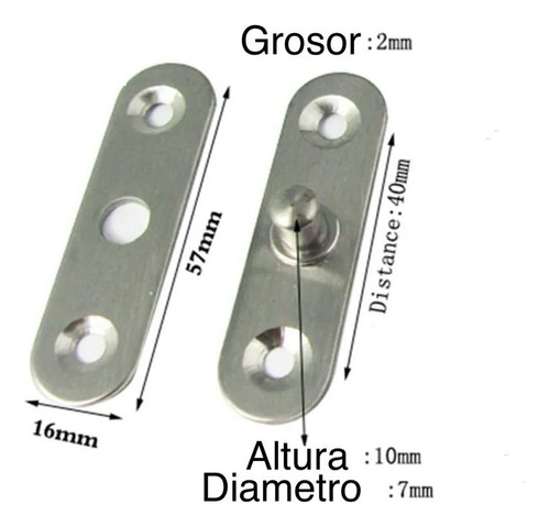 Bisagra Pivote Giratoria Rotatoria 360 Grados, Puerta
