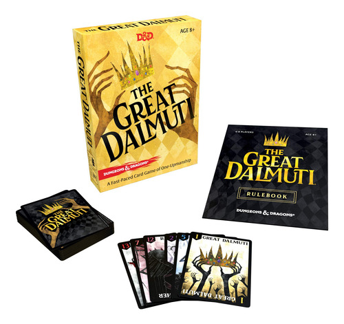 Juego De Cartas Dungeons Dragons The Great Dalmuti 4 A 8 Jug