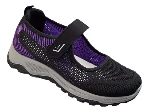 Zapatillas De Casa Para Mujer Con Cierre De Contacto - Ortopédicas, Antideslizantes Y Cómodas