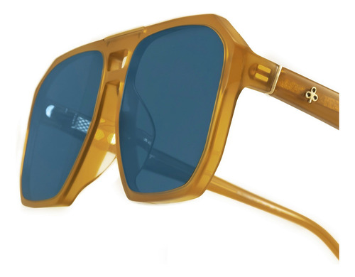 Anteojos Sol Infinit Clubs Premium Milky Brown Lente Azul Diseño ANTEOJOS DE SOL CLUBS PREMIUM SERIES MILKY BROWN LENTE AZUL