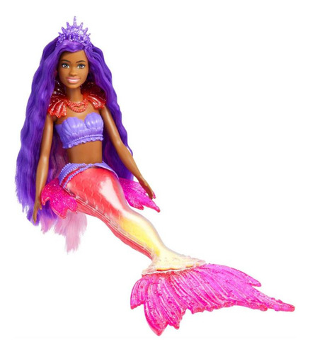 Barbie Muñeca Sirena Brooklyn Power Mermaid
