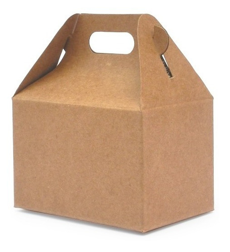 40 Caja Boxlunch Mediana Micro Kraft