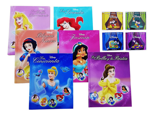 Coleccion Disney Princesas 6t/4cd