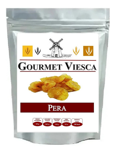 500 Gr De Pera China Deshidratada Calidad Premium