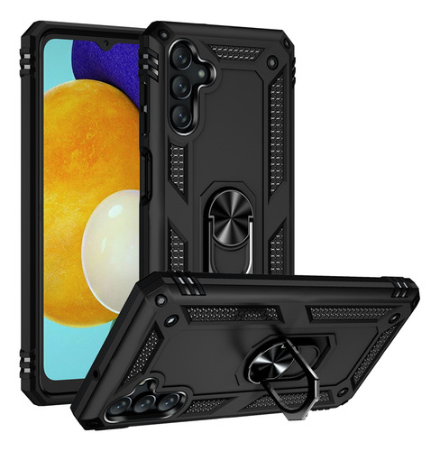 Funda Protector Uso Rudo Con Anillo Magnetico Para Samsung
