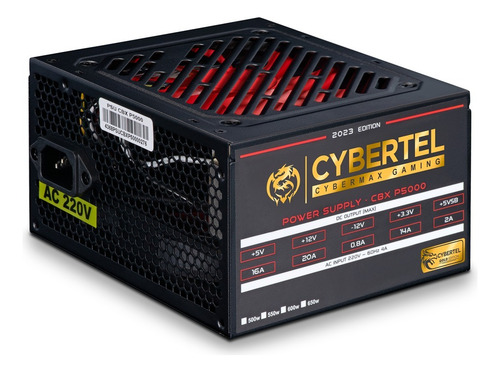 Fuente De Poder Cybertel Gamer 400w Real Cbx P4000 Gold Edit
