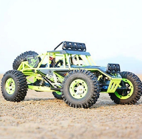 Wltoys 12428 50 Kmh Buggy 4x4 Luces A Pureba De Agua Nuevo