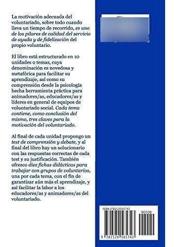 Motivacion Del Voluntariado 30 Claves -..., de García-Rincón de Castro, Cé. Editorial Independently Published en español