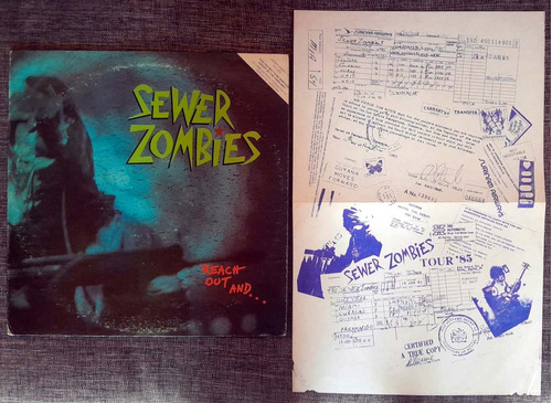 Sewer Zombies - Reach Lp Napalm Death Grindcore Punk G123  