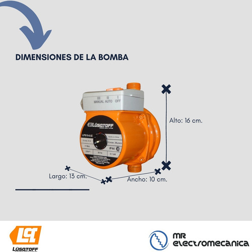 Imagen 5 de 10 de Bomba Presurizadora Lavarropa Agua Termotanque Calefón Lps
