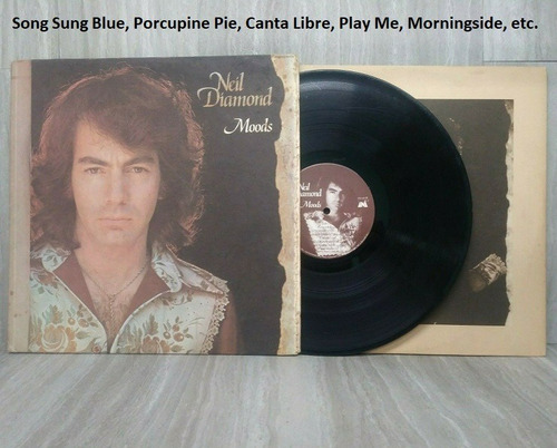 Vinilo Neil Diamond Moods Lp Song Sung Blue, Play Me