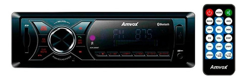 Sistema de sonido para coche Amvox con entrada USB SD auxiliar y Bluetooth