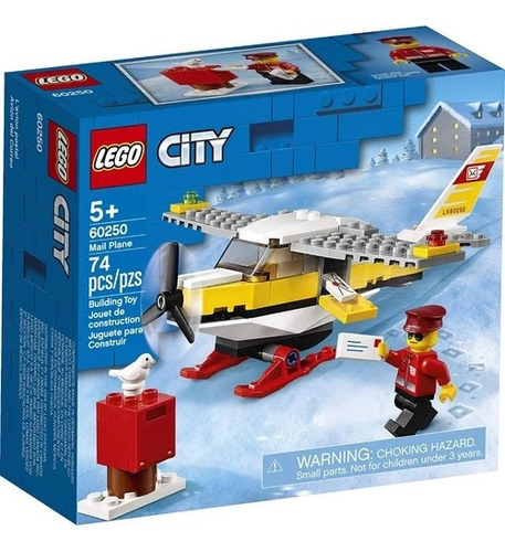 Set De Construcción Lego City 60250 74 Piezas En Caja