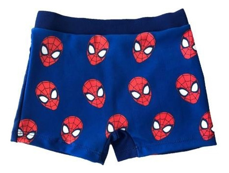 Zunga Malla Traje De Baño Hombre Araña Spiderman Azul