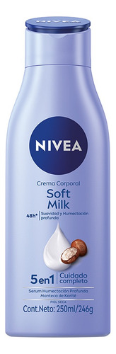 Crema Corporal Nivea Soft Milk 5en1 250ml