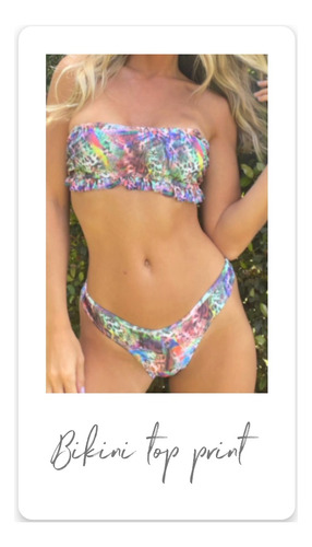 Bikinis, Varios Diseños De Estampa